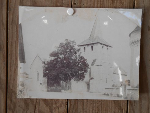 church and castle javerlhac 1890
